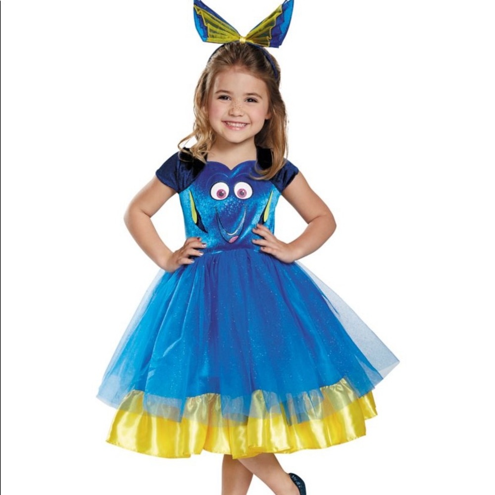 Girls Dory costume size 3T-4T
